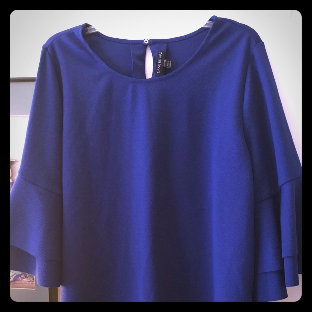 Lane Bryant bell sleeve top